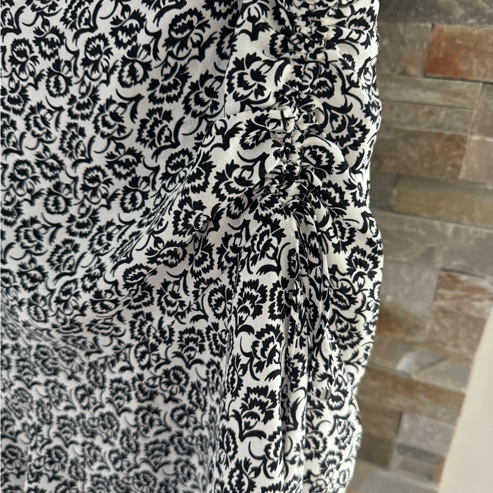 A.L.C. Farrow Silk Mini Skirt Flounce - Picture 2 of 5